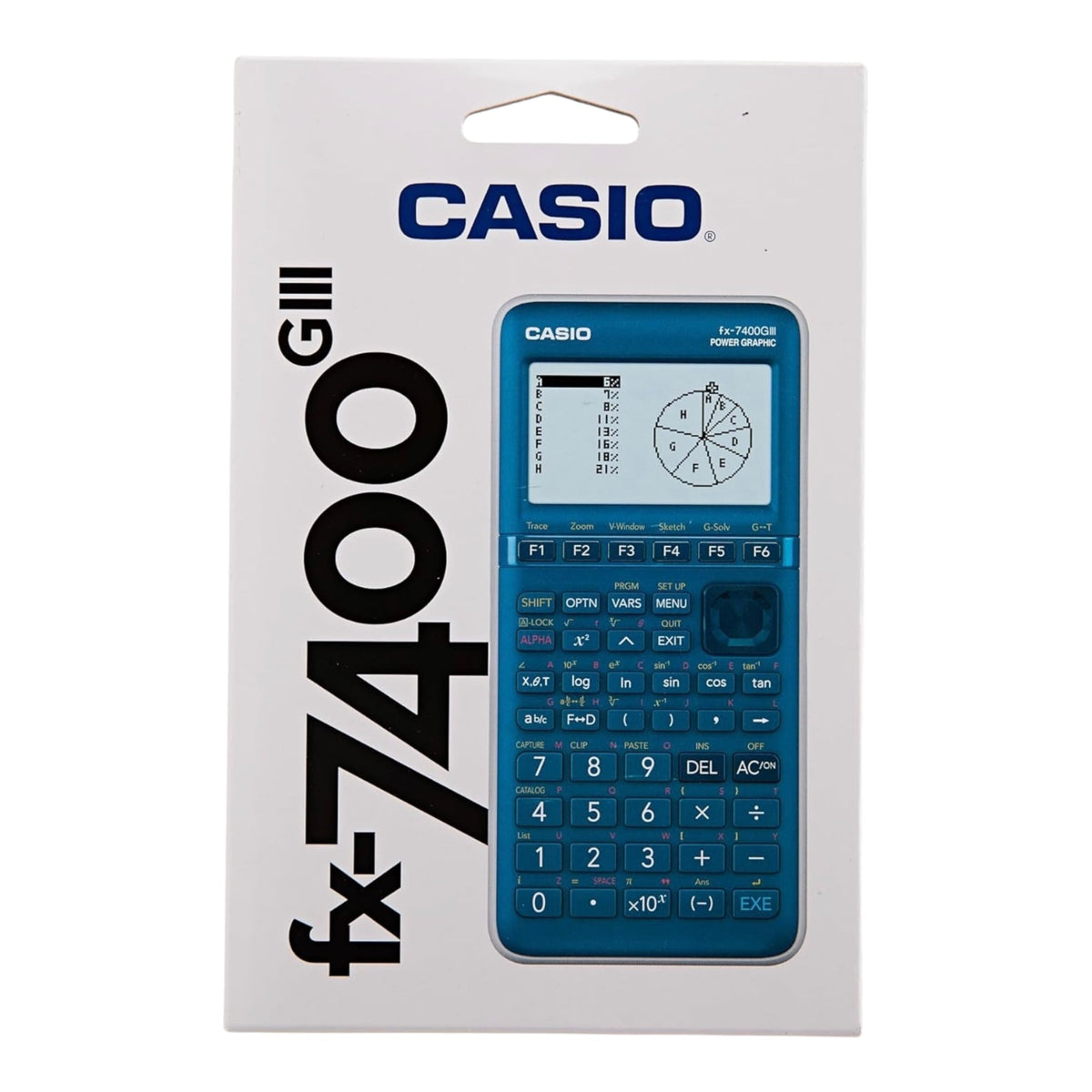 آلة حاسبة بيانية كاسيو FX-7400GIII