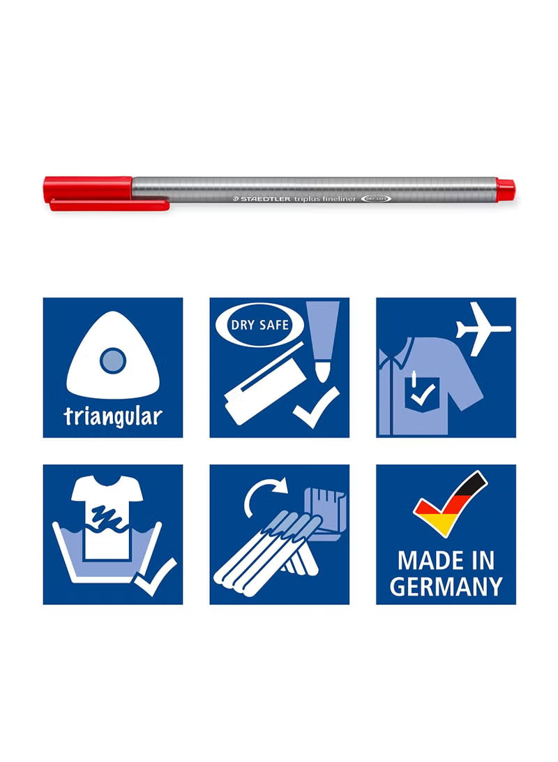 Staedtler Triplus Fineliner 25 Colors || الوان ضعيفة ستدلر 25 لون فاين لاينر