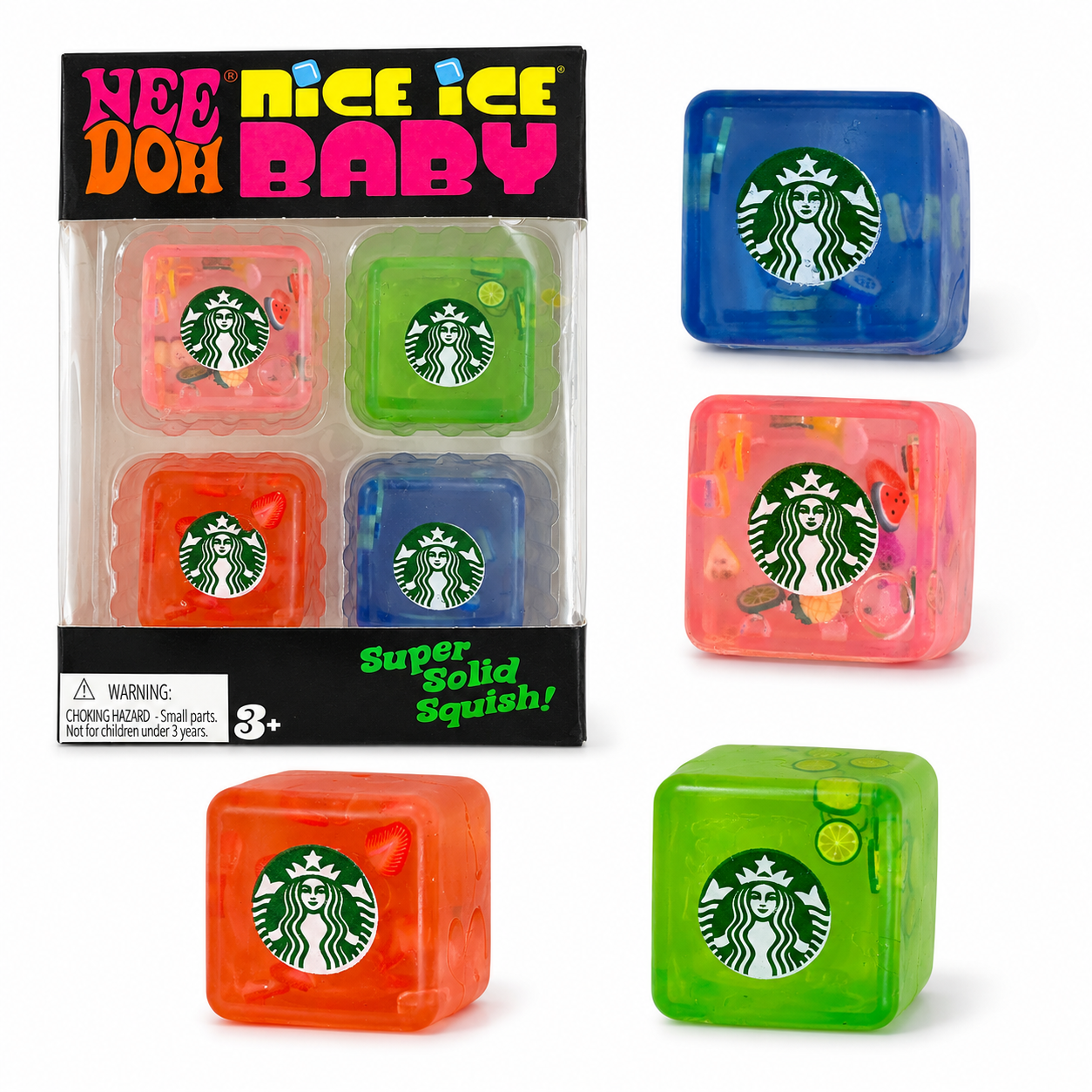 Needoh Starbucks Mini Cubes || مكعبات نيدو حجم صغير ستاربكس