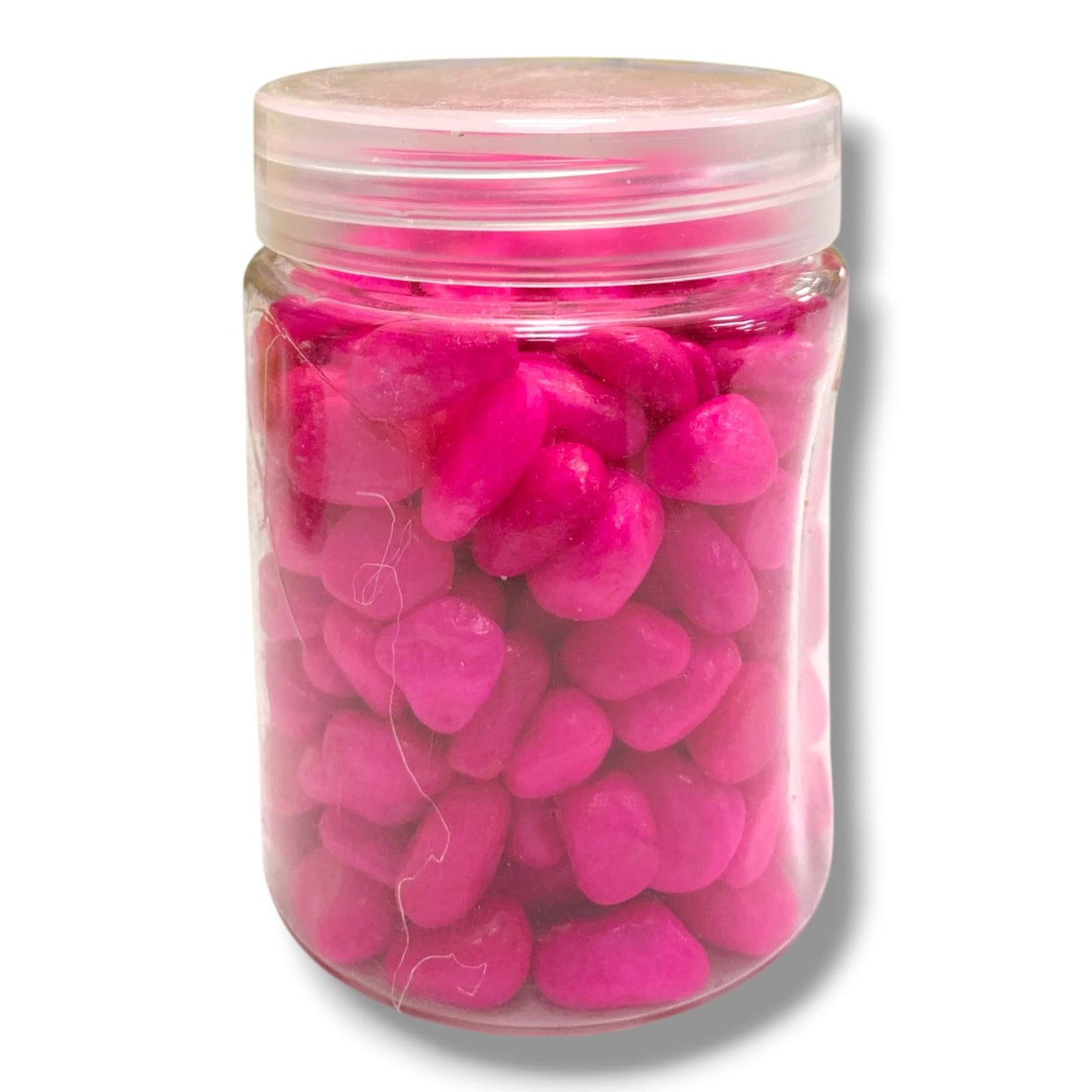 Colored Pebbles Small Pack 250g Pink || احجار ملونه علبه صغيره 250ج وردي