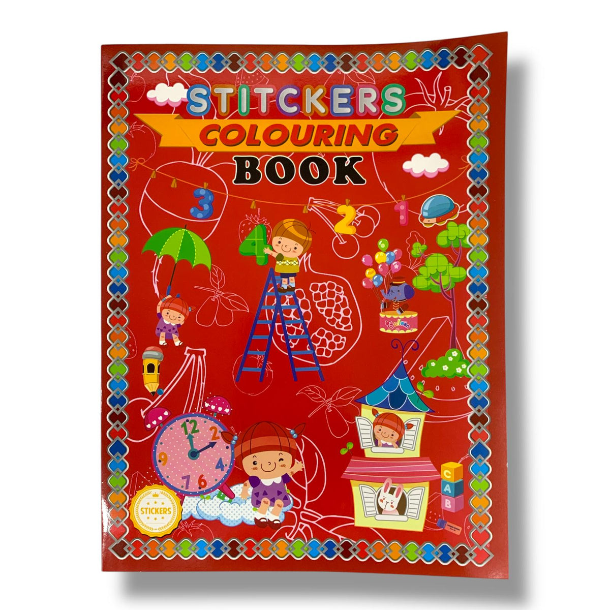 Stickers Coloring Book || دفتر تلوين و ستيكرات