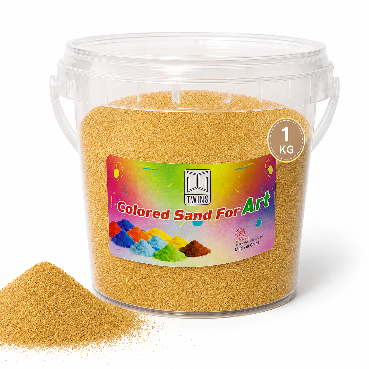 Twins Colored Sand 1 Kilo Sand || رمل ملون توينز 1 كيلو رملي