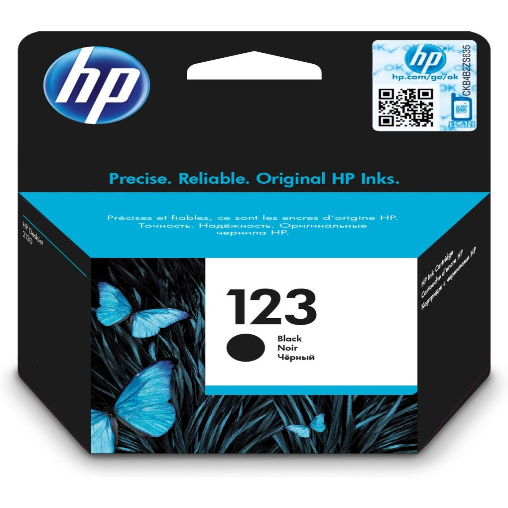 Hp printer ink 123 Black || حبر طابعة ١٢٣ اسود