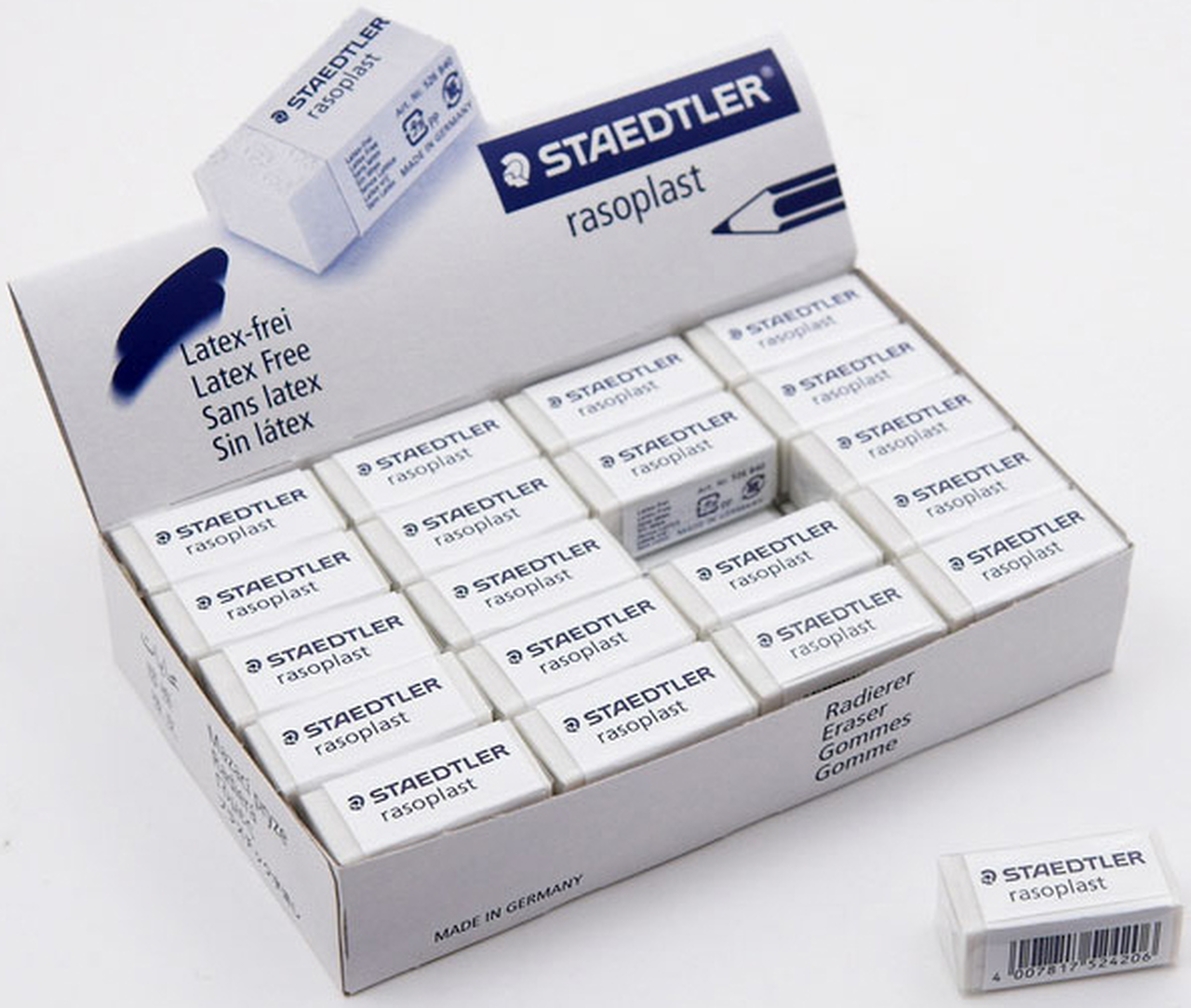 staedtler small eraser packet || باكيت محايات ستدلر صغيره