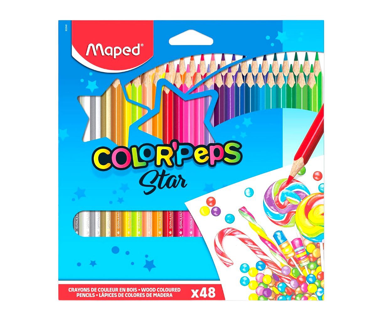 Maped Colored Pencils 48 Color  || الوان خشبية مابد 48 لون