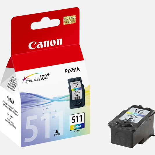 Canon 511 Colour printer Ink Cartridge || حبر طابعة كانون 511 ملون