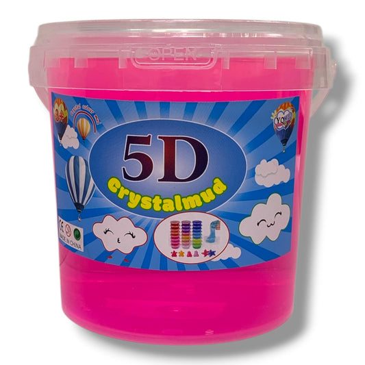 Jumbo Tub Stretchy Slime 1 Kg Pink || علبة سلايم حجم 1 كيلو لون وردي