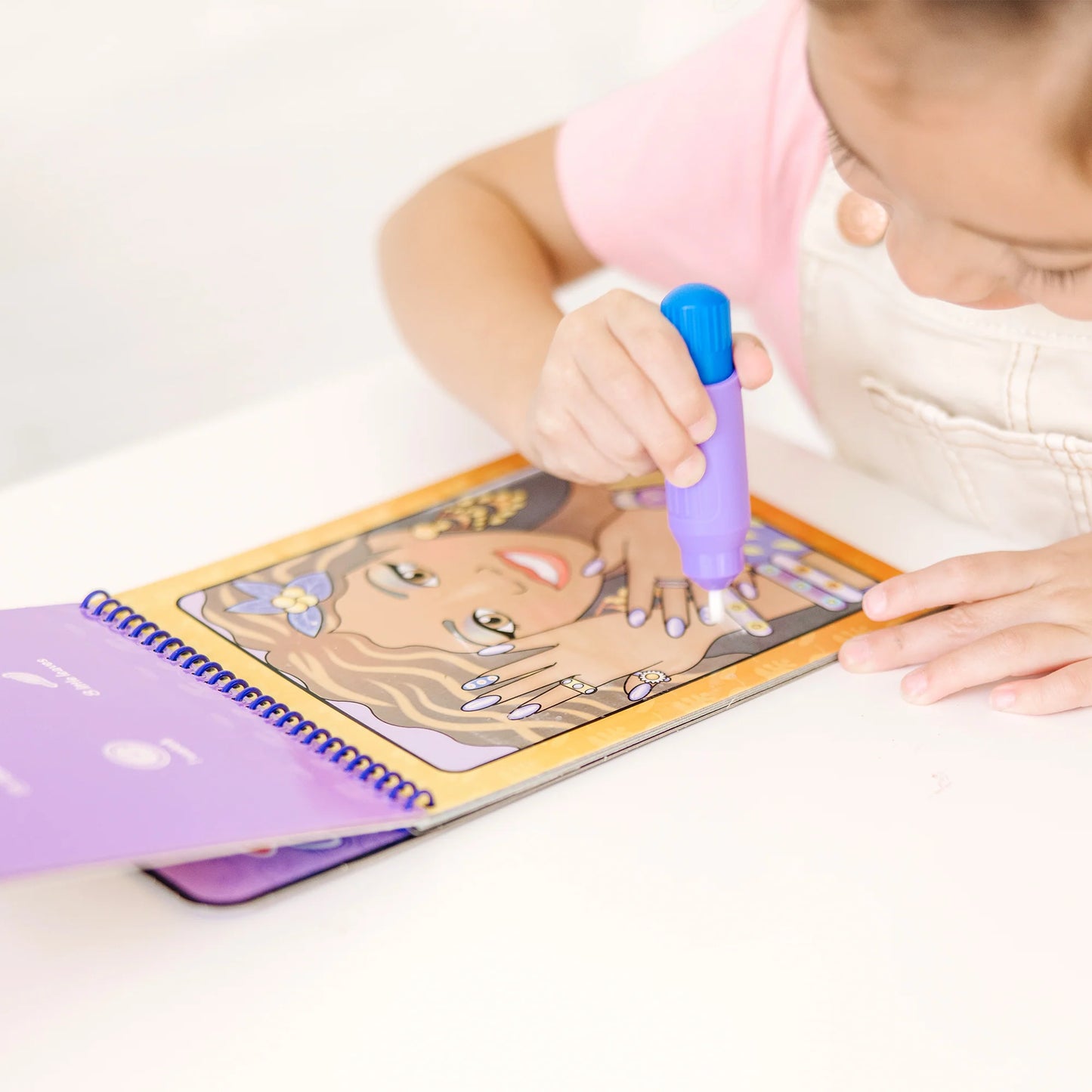 Melissa and Doug Water Reveal Pad Fairy Water Wow Makeup || ميليسا آند دوج  لوحة رسم بالقلم المائي ميك اب