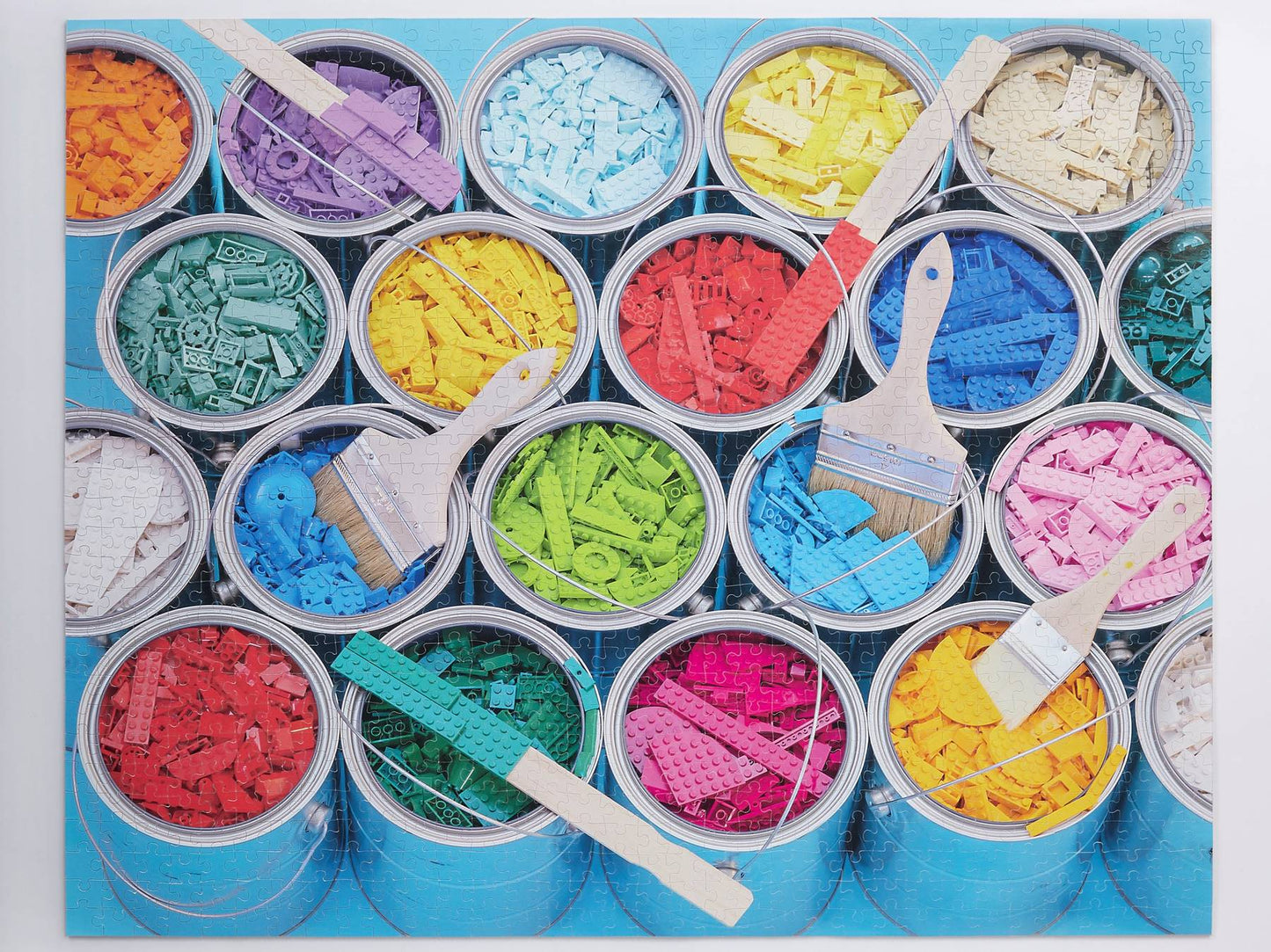 LEGO Paint Party Puzzle || ليقو حفلة الالوان