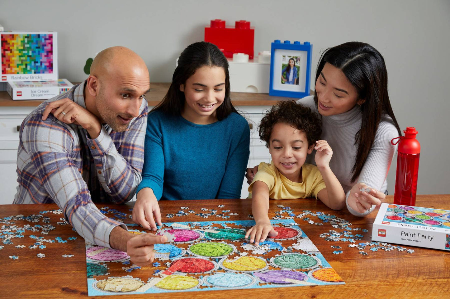 LEGO Paint Party Puzzle || ليقو حفلة الالوان