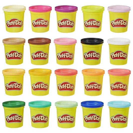 Play doh Super Color Pack 20 Colors || مجموعة طين صلصال بلاي دو 20 لون