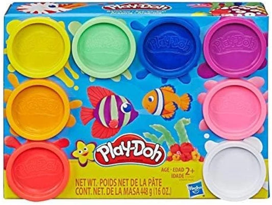 Play-Doh 8 Color Set || مجموعة طين بلاي دوه ٨ لون