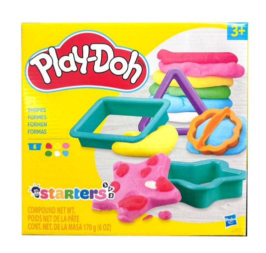 Play-Doh Shapes Set 6 Colors || مجموعة طين صلصال بلاي دوه الاشكال ٦ لون