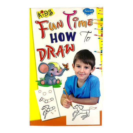 Sawan Kids Fun Time How to Draw || دفتر نشاطات الاطفال انجليزي تعلم الرسم