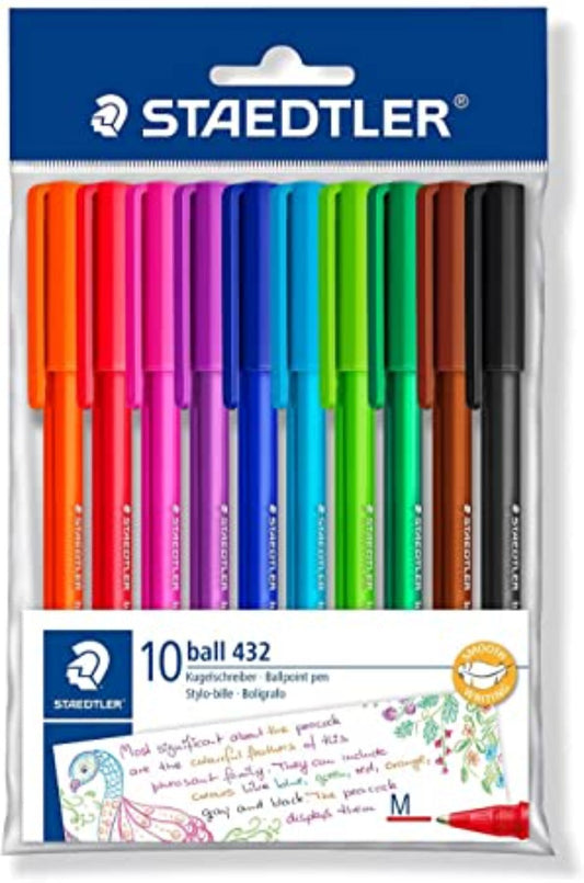 Staedtler Colored Pens || اقلام حبر ملونه ستدلر