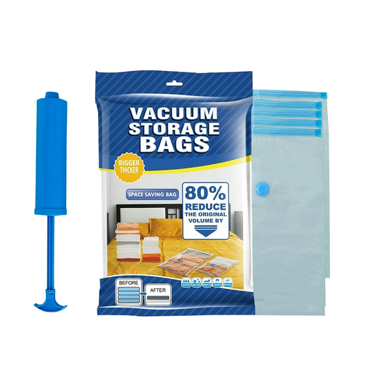 Vacuum Storage Bags 5 Pcs || اكياس تخزين بسحب الهواء عدد ٥ اكياس
