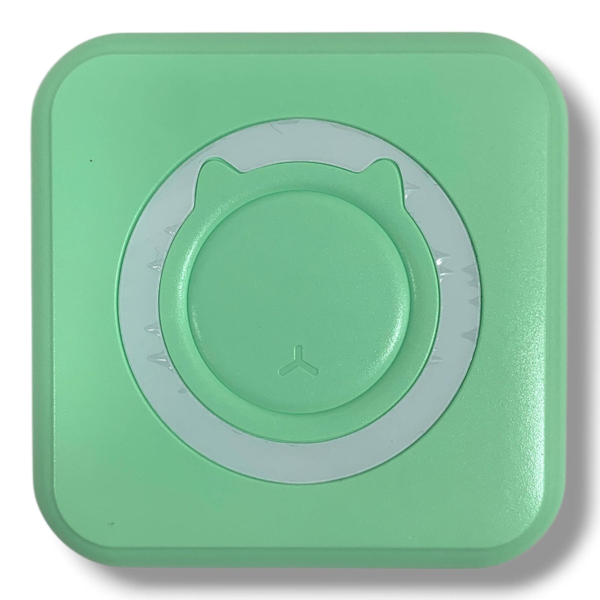 Portable Mini Printer USB Charged Green || طابعة صغيرة متنقلة بدون حبر شحن يو اس بي أخضر