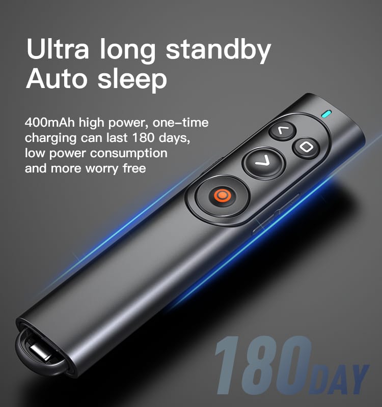 SMQ Magnetic Laser Pointer for All Presentations (PowerPoint, Keynote, Canva…) || إس إم كيو مؤشر ليزر مغناطيسي لجميع العروض التقديمية (بوربوينت كينوت كنڤا …)