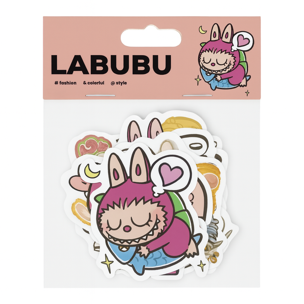 Labubu Stickers Pack || مجموعة ستيكرز لابوبو