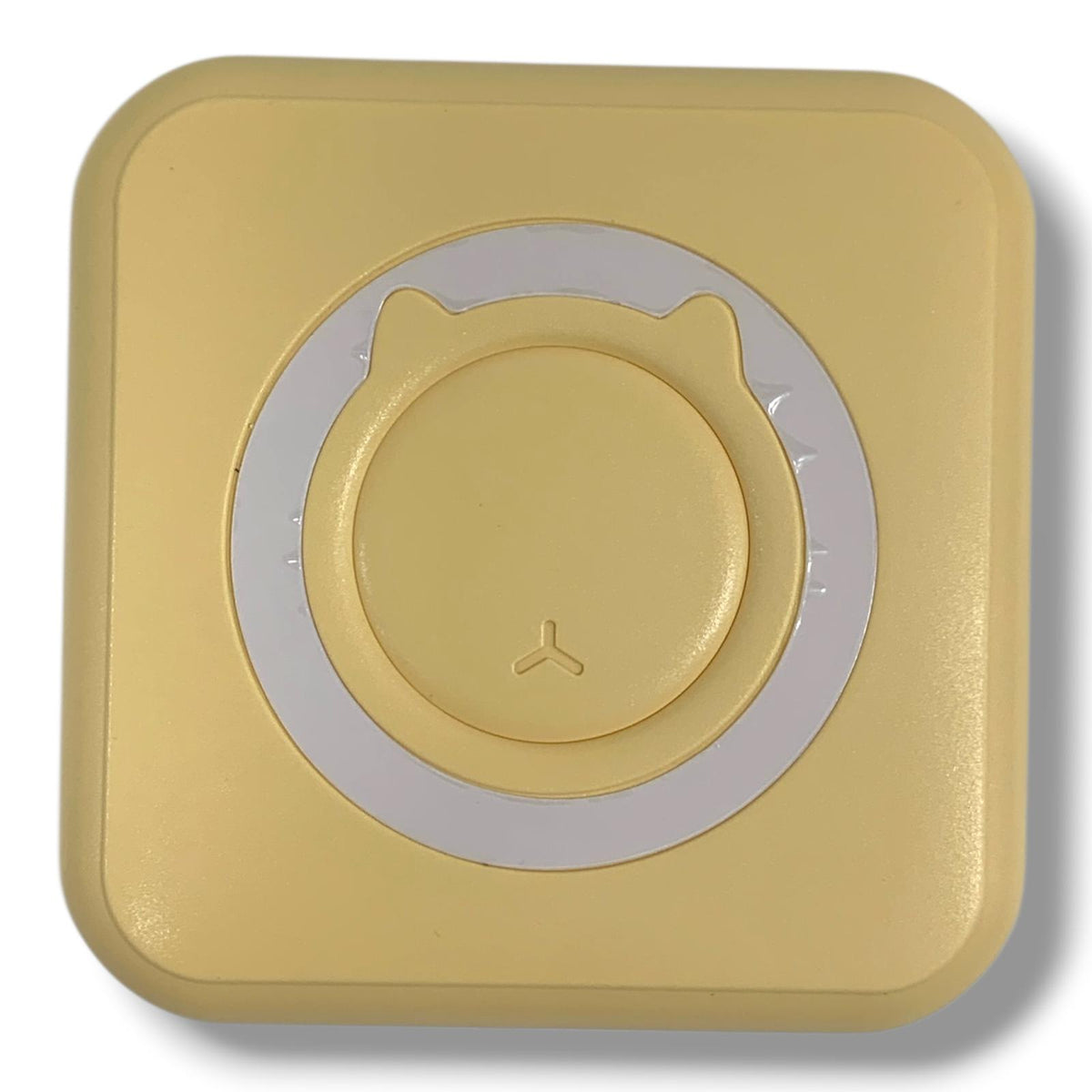 Portable Mini Printer USB Charged Yellow || طابعة صغيرة متنقلة بدون حبر شحن يو اس بي اصفر