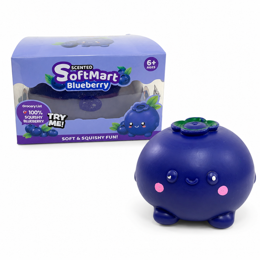 Jumbo Squishy Blueberry || سكوشي جامبو بلو بيري