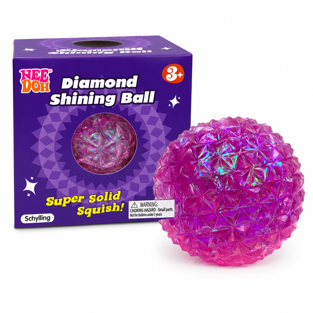 Diamond Shining Ball Squisy Purple || سكوشي كرة لامعه بنفسجي