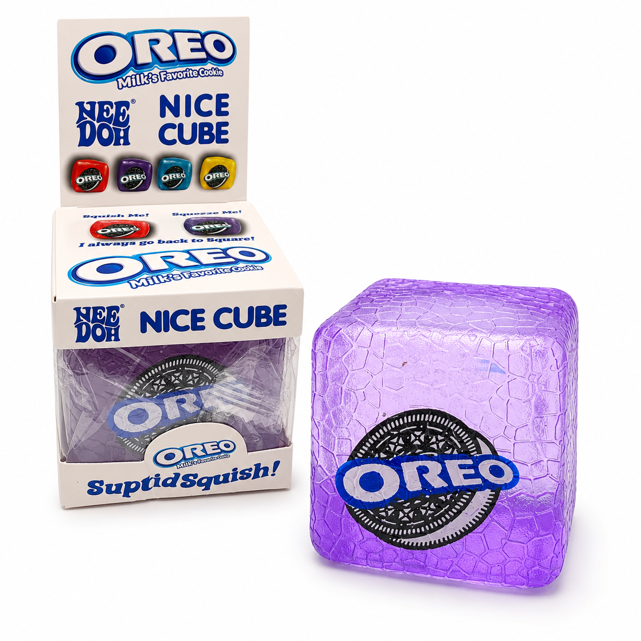 Needoh Nice Cube Oreo Purple || نيدو مكعب اوريو بنفسجي