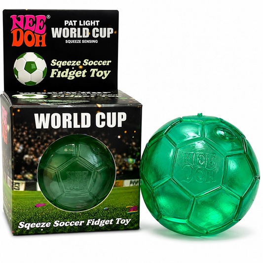 Needoh Squishy Football Green || نيدو سكويشي كرة قدم اخضر