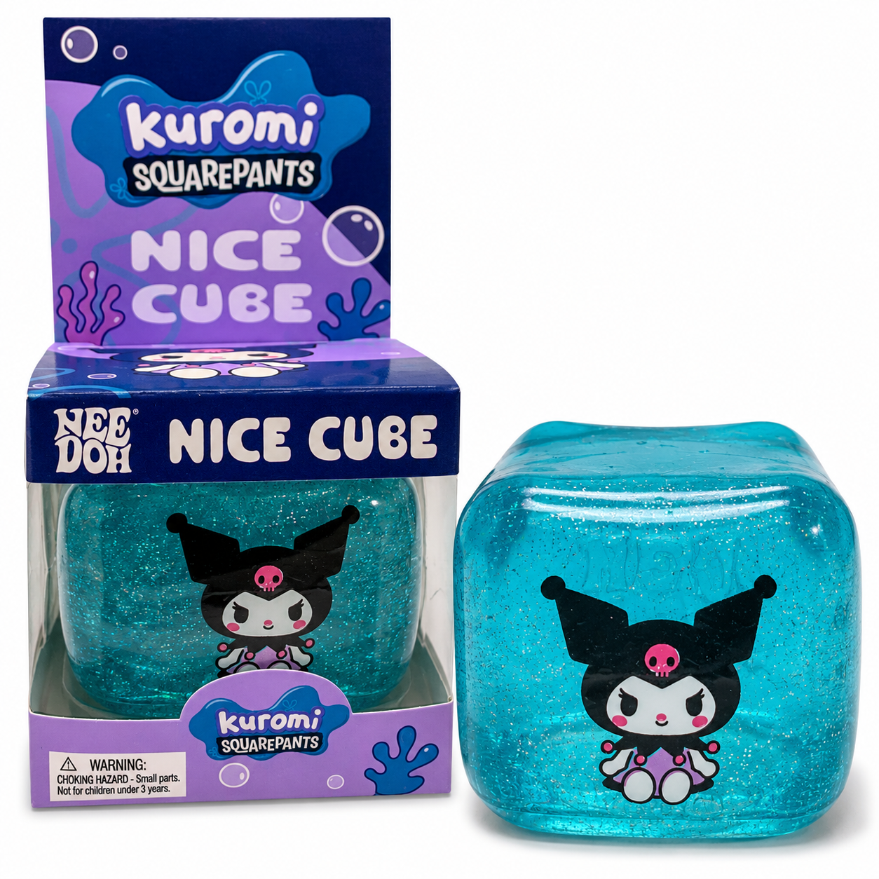 Needoh Nice Cube Kuromi Blue || مكعب نيدو كورومي ازرق