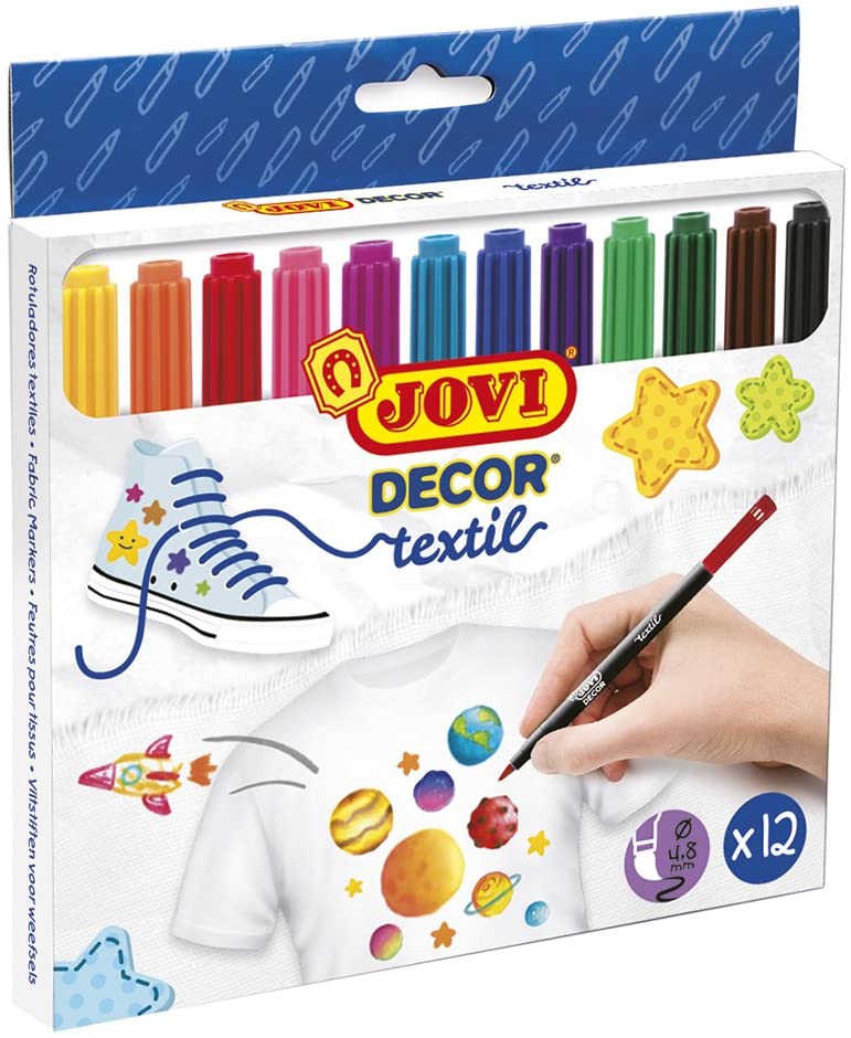 Jovi Decor Textile || الوان جوفي ماركر للقماش