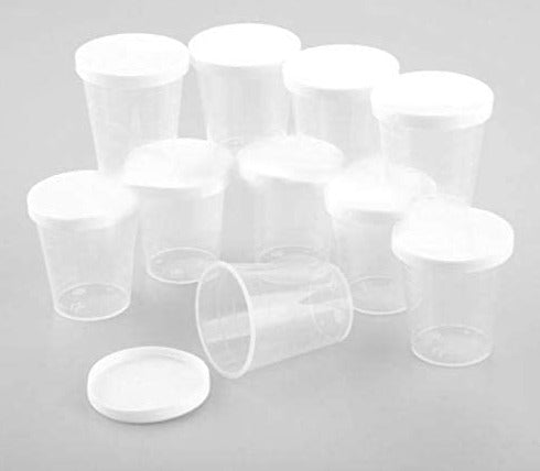 Artys Color Mixing Set || اكواب مدرجه 30 مل لخلط الالوان مع غطاء و قطارات