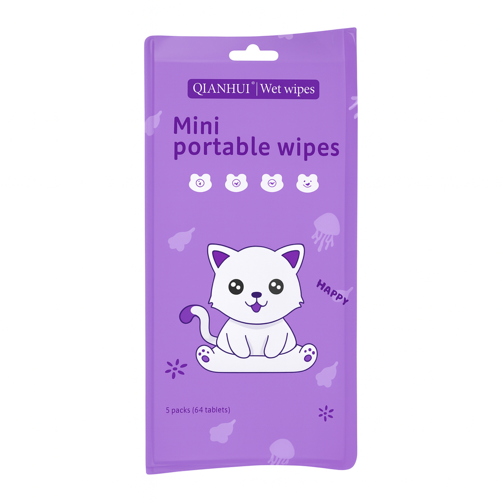 Mini Wipes For Kids Printed Characters #9 || مناديل للاطفال شخصيات #9