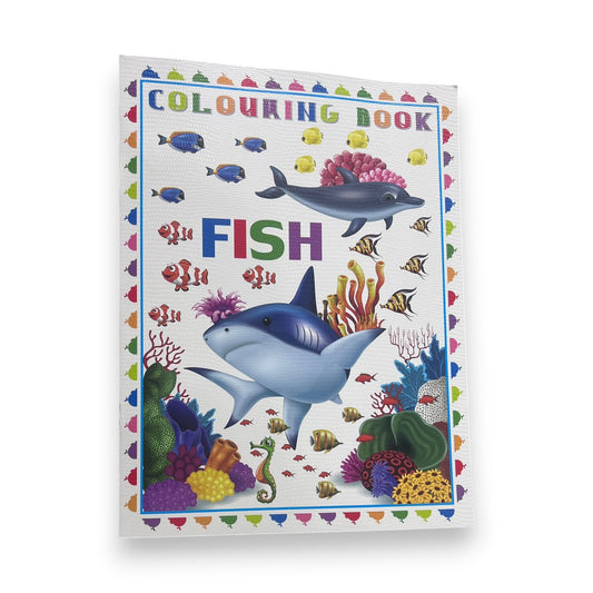 Children Activity Coloring Book Fish || دفتر نشاطات الاطفال تلوين السمك