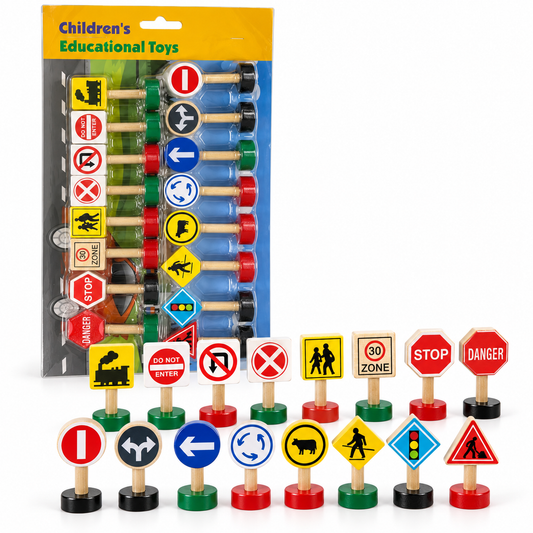 Children Education Toys Road Signs || لعبة أطفال تعليمية اشارات الطريق
