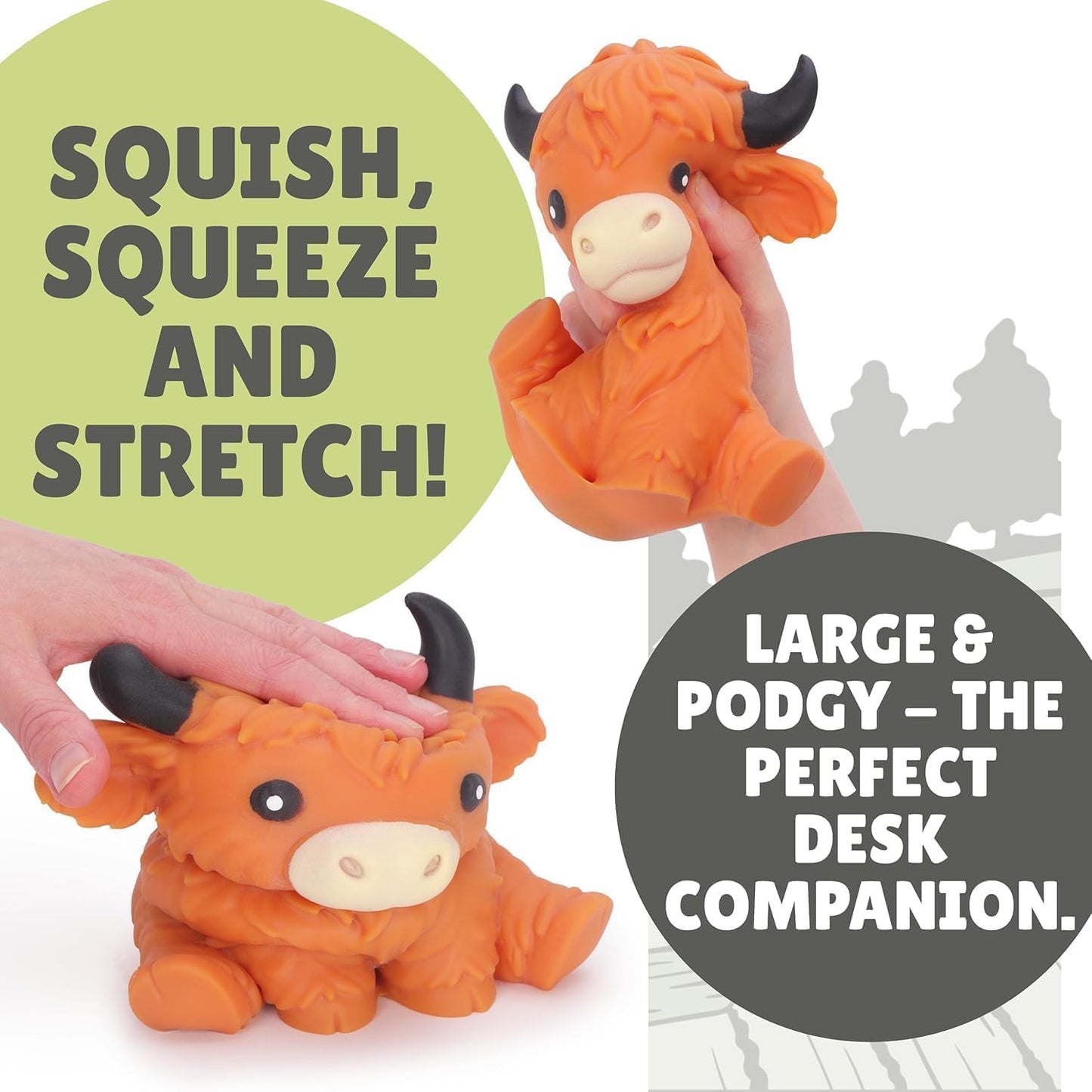Jumbo Soft Mart Cow Squishy || سكوشي بقرة جامبو