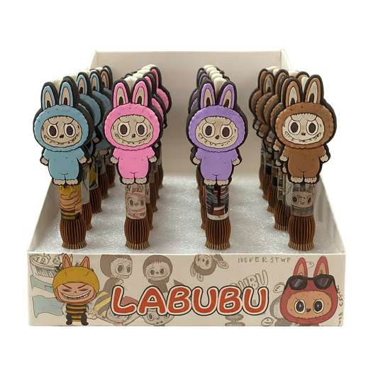 Labubu Ballpoint Pen Assorted Colors || قلم حبر لابوبو الوان متنوعة