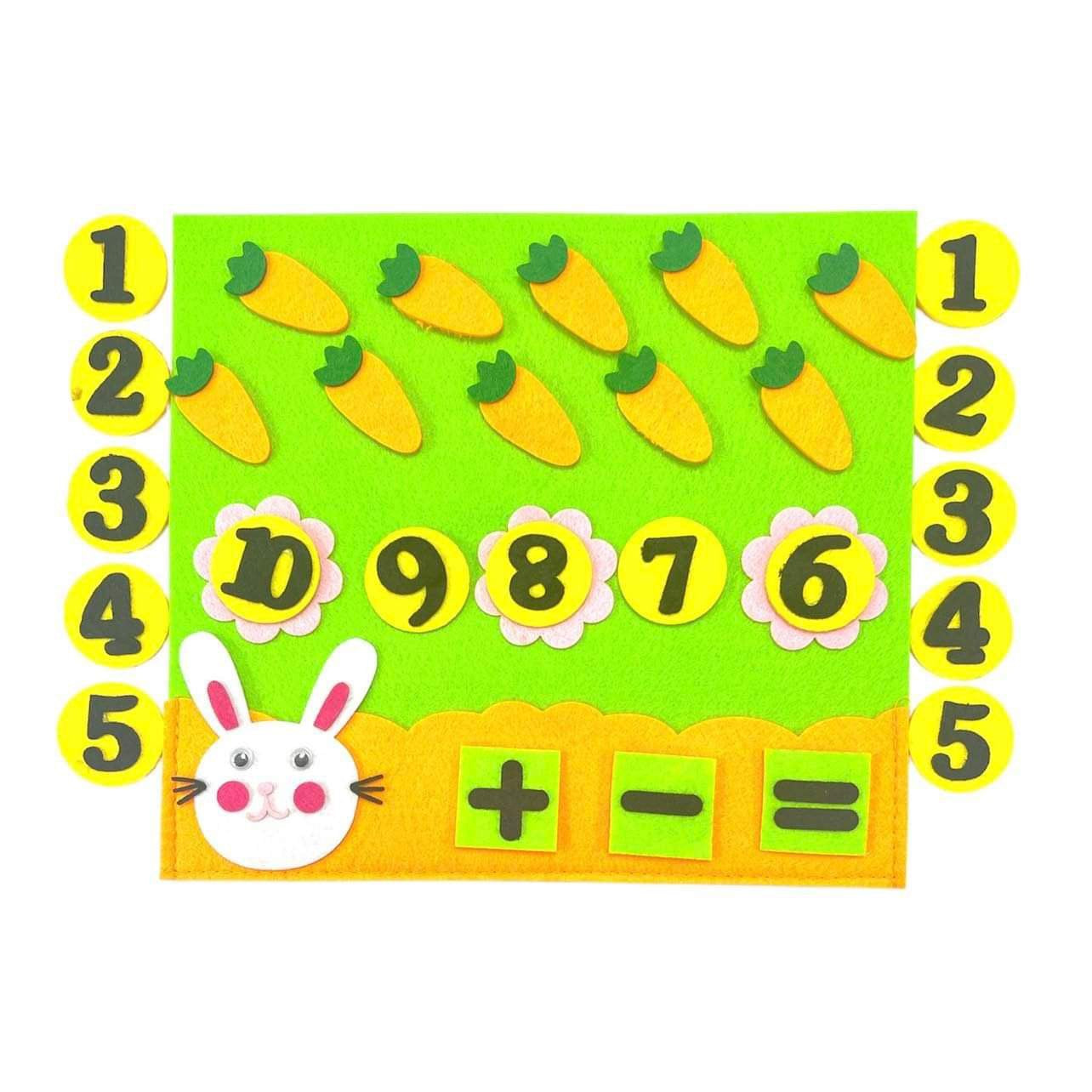 Felt Fabric Games Rabit & Carrot || العاب جوخ الارنب و الجزر