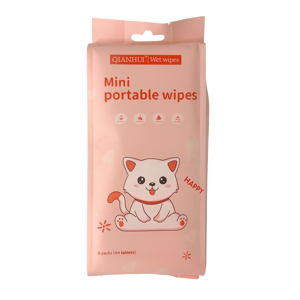 Mini Wipes For Kids Printed Characters #7 || مناديل للاطفال شخصيات #7
