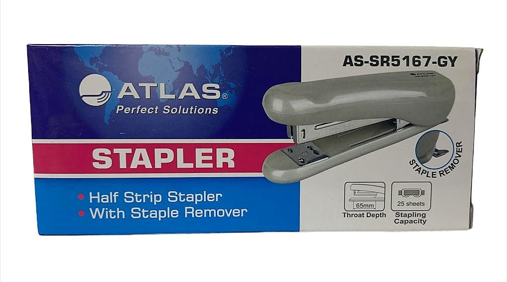 Atlas Stapler AS-SR5167-GY || دباسه اطلس 25 ورقه