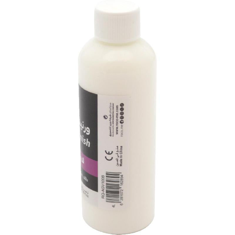 Roco Acrylic Mediums Gloss Varnish 100 ml || وسيط اكريليك روكو لامع 100 مل