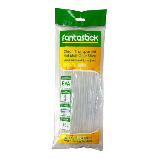 Fantastic Clear Transparent Hot Melt Glue Stick || اصبع صمغ سيليكون فانتاستيك