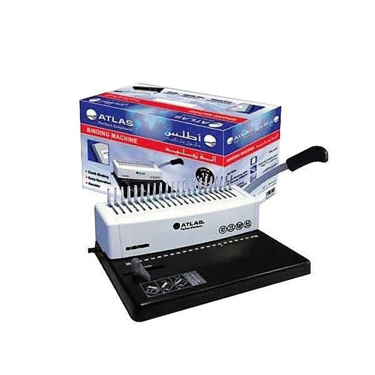 Atlas Binding Machine A4 || ماكينة تغليف تكعيب حلزوني اطلس A4