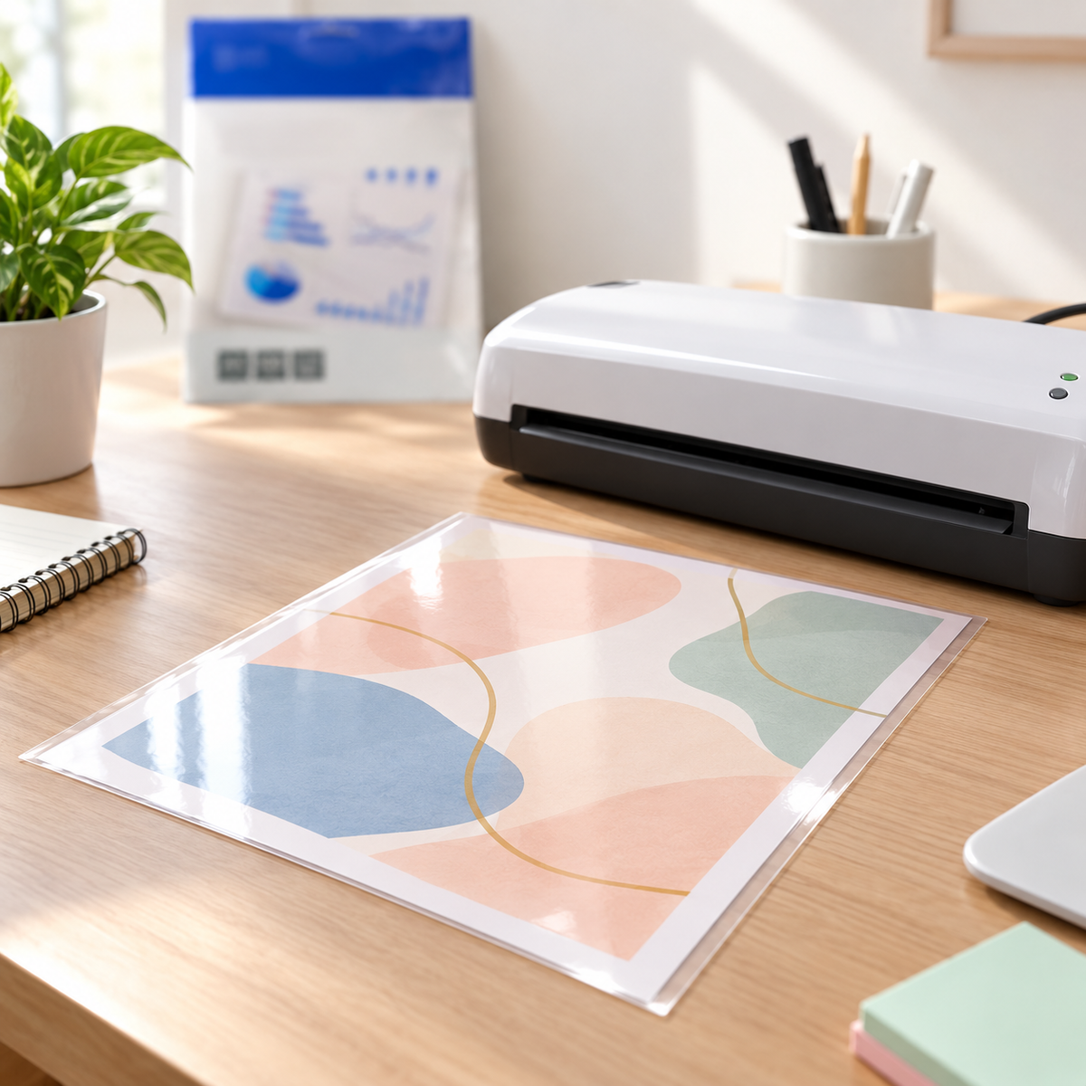 Maxi Laminating Film A4 Size || ورق تغليف حراري ماكسي حجم A4