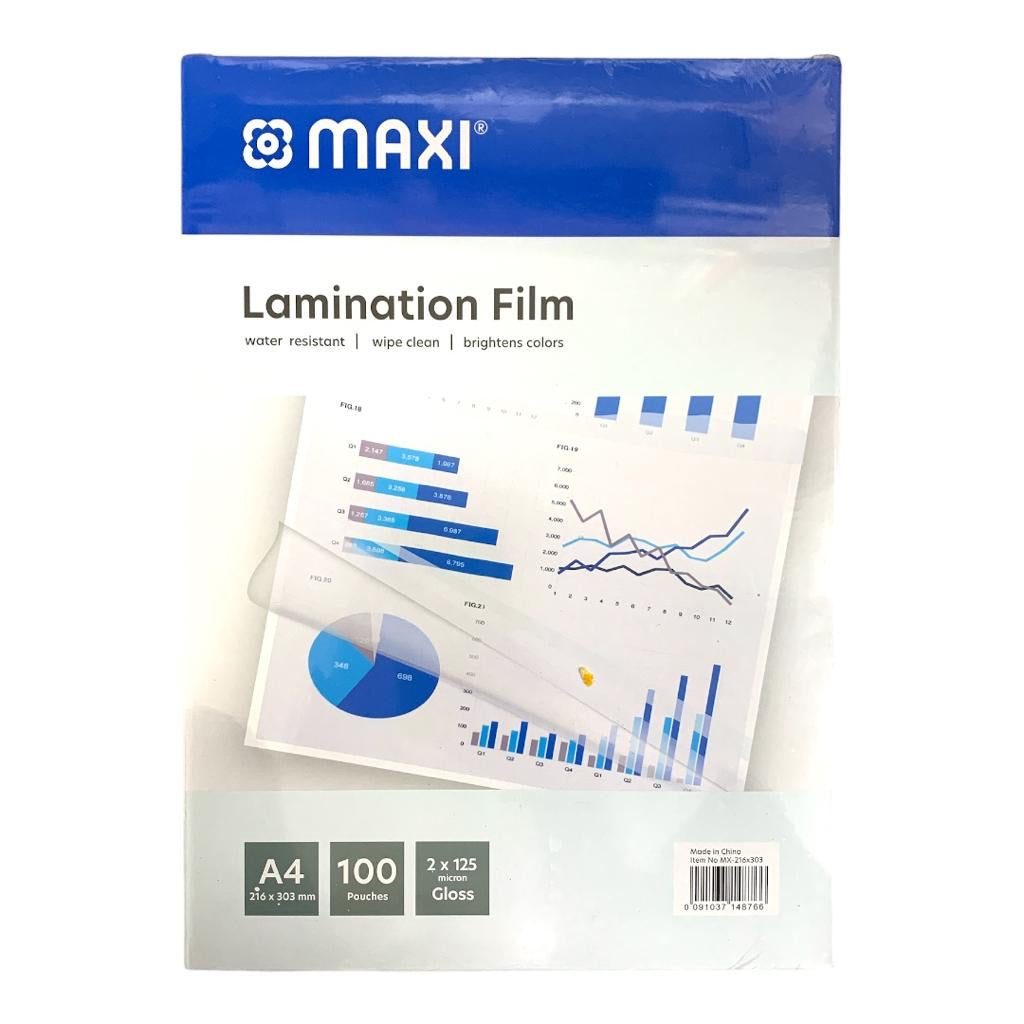 Maxi Laminating Film A4 Size || ورق تغليف حراري ماكسي حجم A4