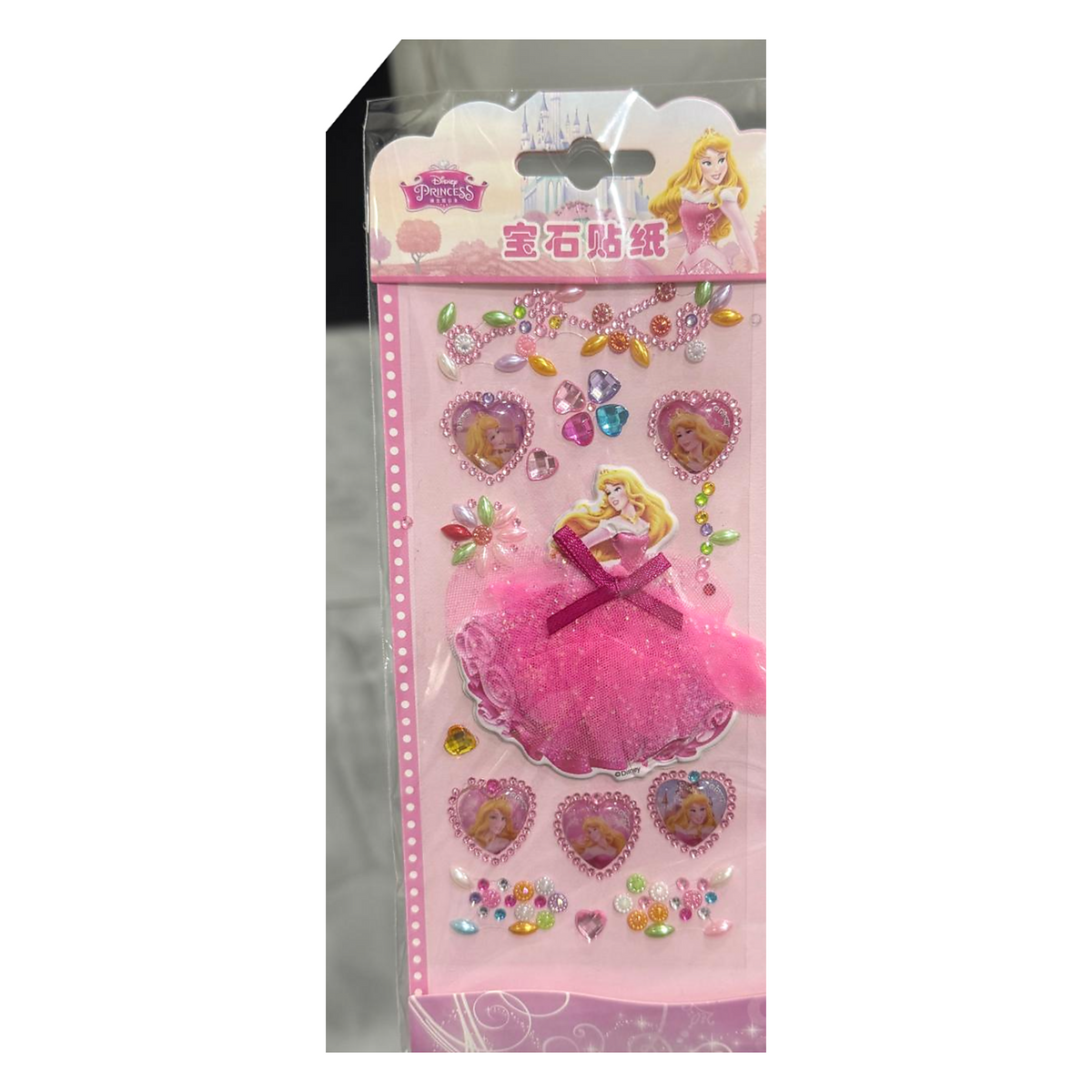 Disney Princess Gem Stickers - Aurora || ملصقات جواهر الأميرة أورورا