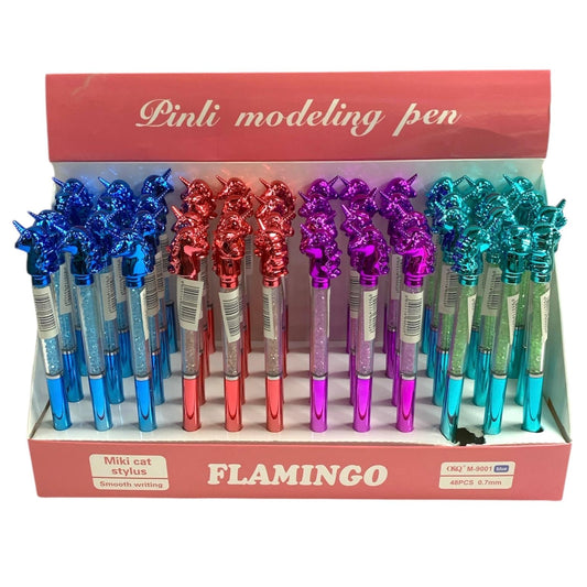 Giveaways Unicorn Pen Assorted Colors || توزيعات قلم حبر يونيكورن الوان متنوعه