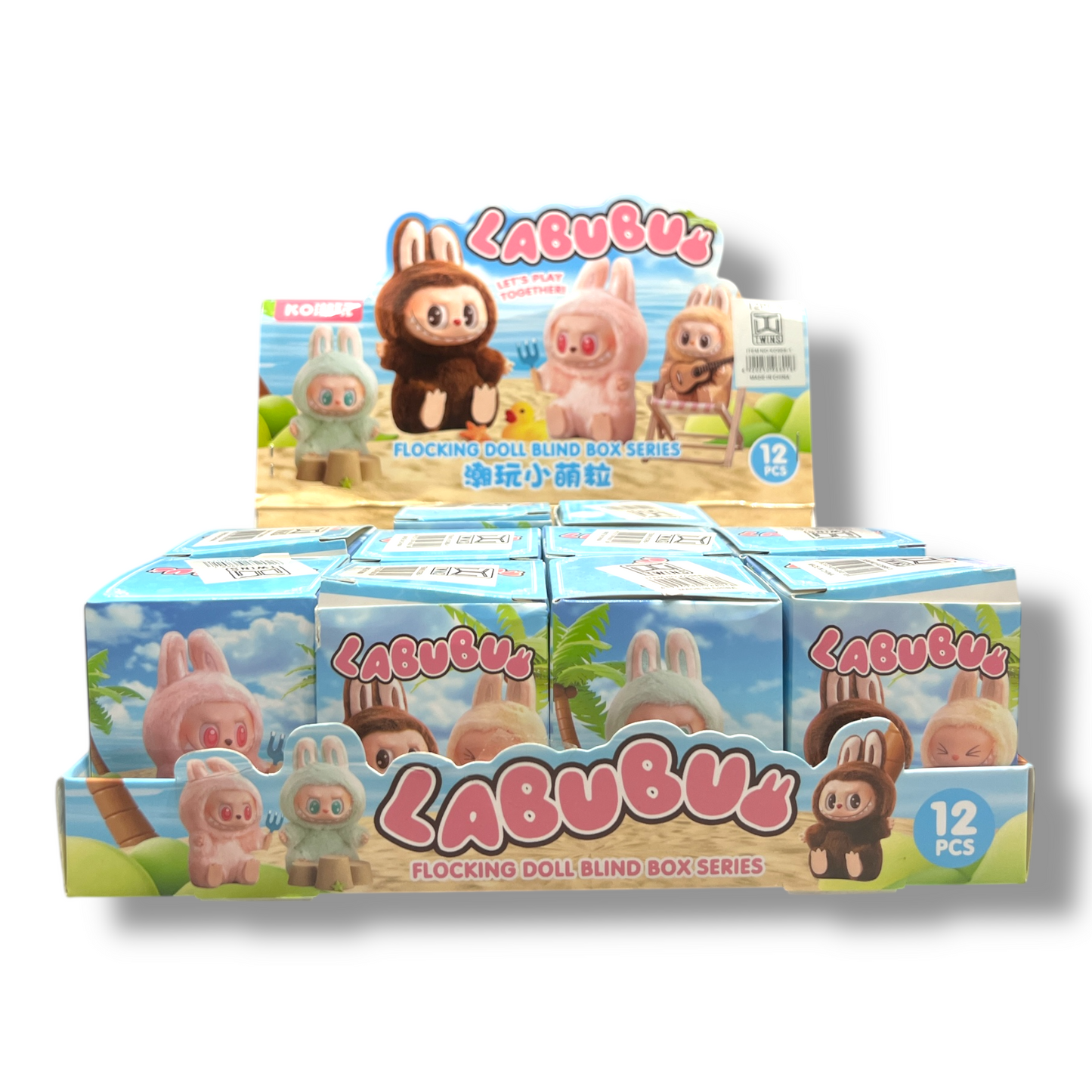 Labubu Surprise Box 12 Pcs Pack || لابوبو سربرايز بوكس كامل ١٢ قطعة
