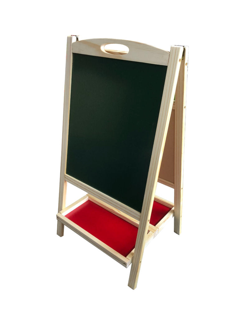 Preschool education two sided fold drawing boards 70 cm || لعبة لوحة وجهين للاطفال ٧٠ سم