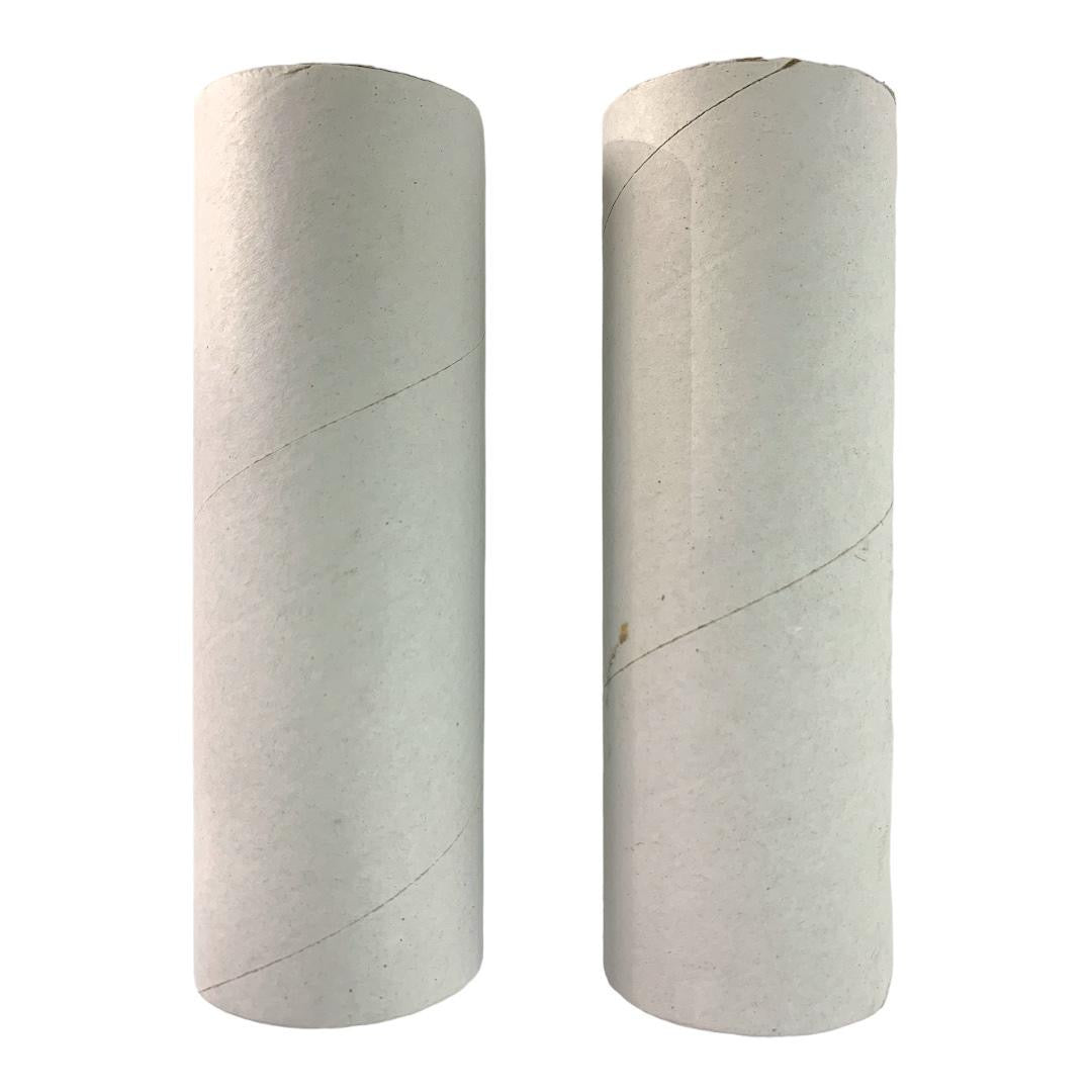 Cylinder Card Board White Color 15 cm || اسطوانة كرتونية لون ابيض ١٥ سم