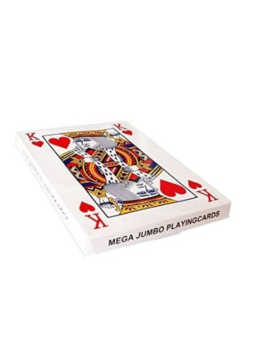 Mega Jumbo Playing Cards || لعبة جنجفه حجم ميجا